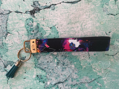 Neon Villains Keyfob