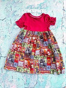 Kids' 9 "Stained Glass HP" Dress