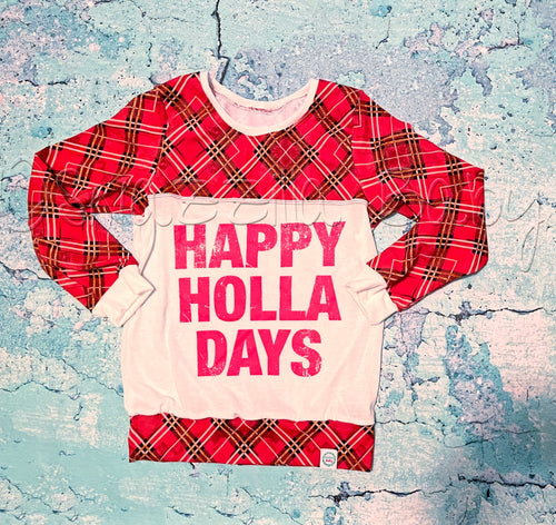 Kids' 10 Holla Days Upcycle Top