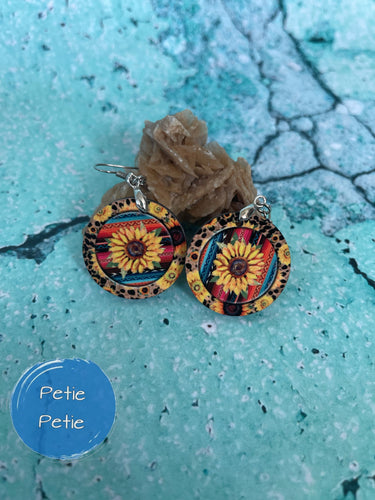 Sunflower Earrings *seconds*