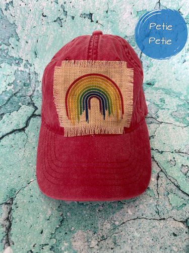 Rainbow Patch Hat