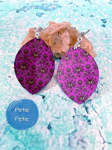 Haunted Mansion Wallpaper Earrings