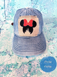 Mouse Castle Patch Hat