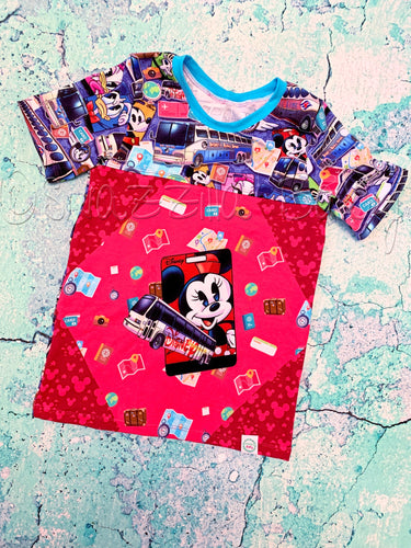 Kids' 8 Mouse Luggage Tee