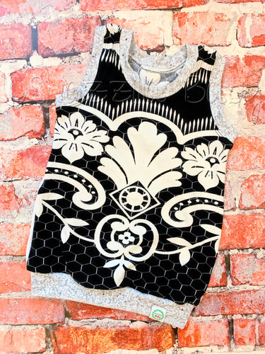 4T Floral Racerback Tank