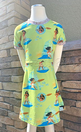 Kids' 6 Hawaiian Princess Dress