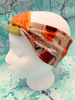 Adult Pumpkin Latte Twistband
