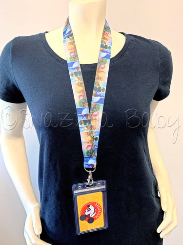 Theme Parks ID Lanyard