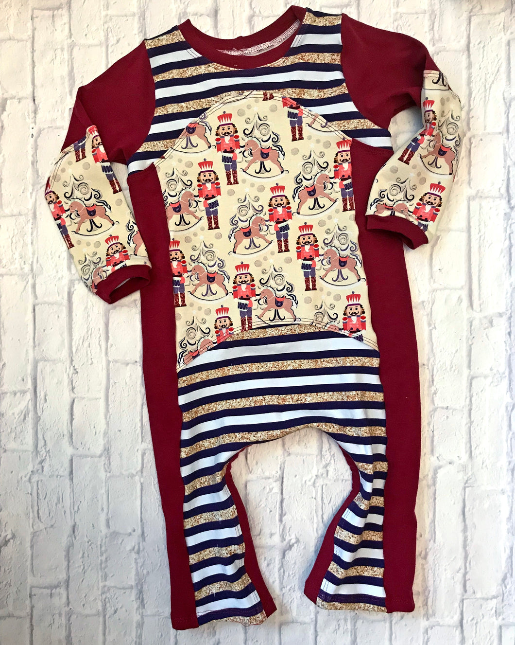 2T Nutcracker Romper