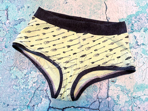 Ladies' Large Mint Arrows Underwear